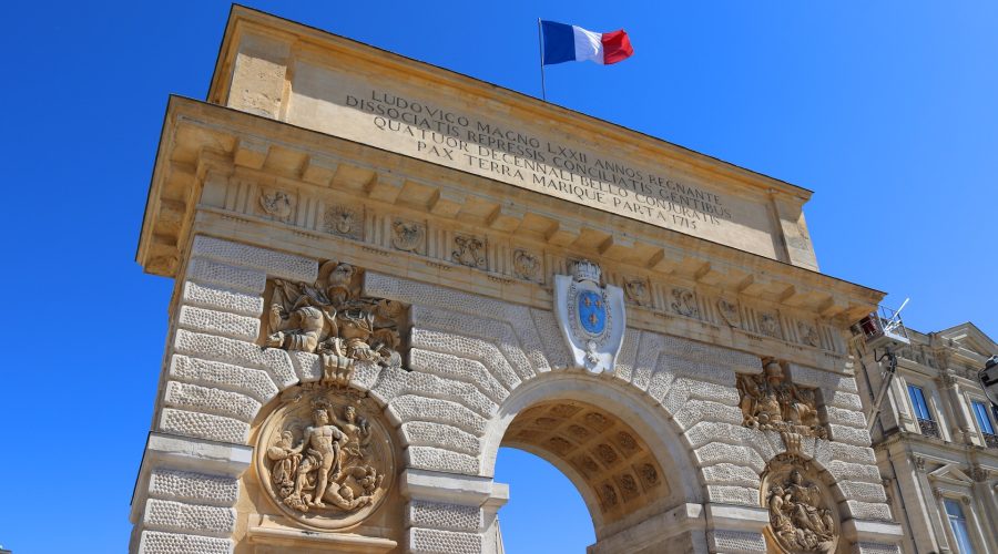 arc de triomphe montpellier