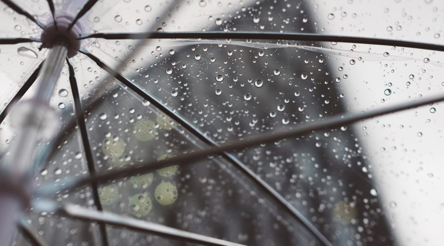 crozon sous la pluie