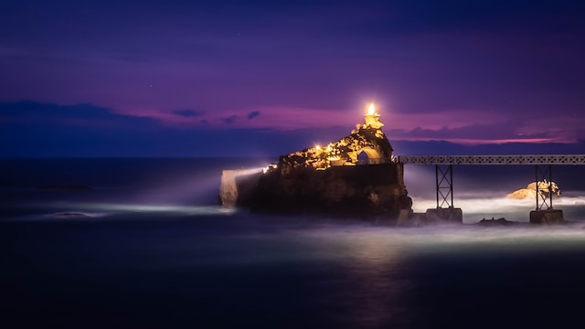 biarritz la nuit