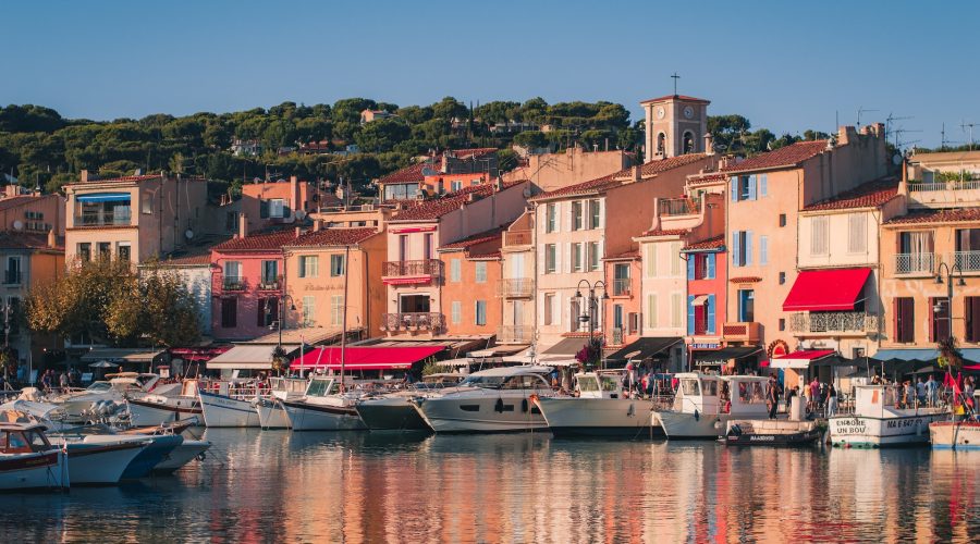 Port de cassis en hiver