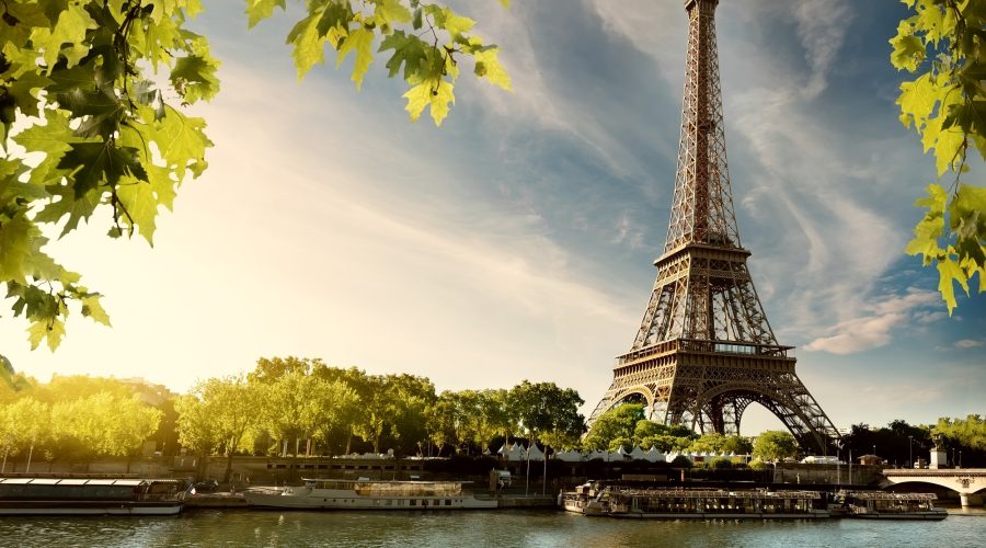 Sunset over Paris